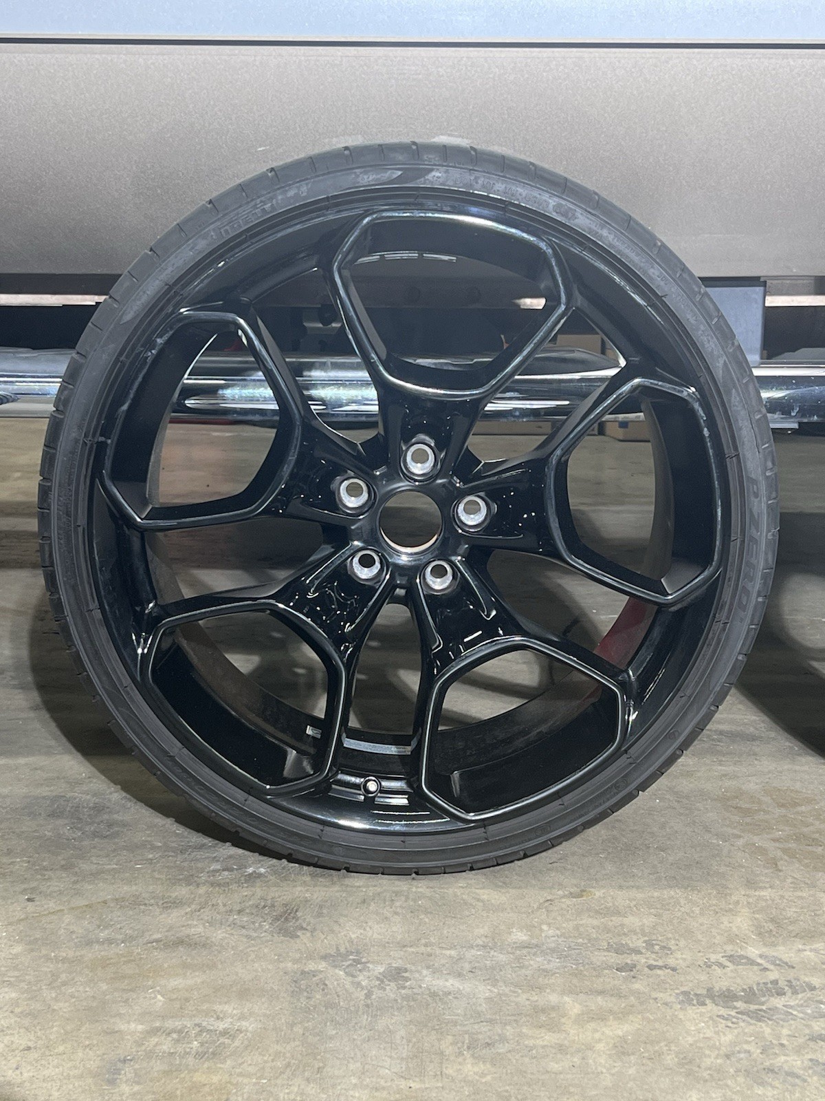 20" Lamborghini Huracan Giano Factory OEM original wheels rims black with tires