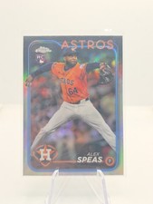 Alex Speas 2024 Topps Chrome Update #USC175 Refractor Rookie