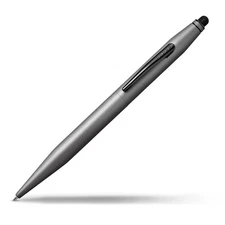Cross Tech2 2 in 1 Ballpoint Pen and Stylus Titanium Gray Premium Gift Boxed