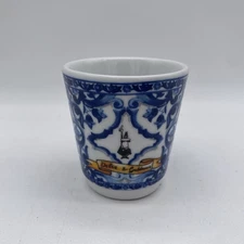 Bialetti Dolce & Gabbana 1 Porcelain Espresso Cup from Moka Blu Mediterraneo Set