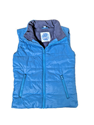 Alive Steppweste Weste mit Fleecefutter Gr. 134/140 in blau