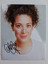 NATALIE CASEY Genuine Hand signed autograph 8x10 2 PINTS LAGER & PACK OF CRISPS