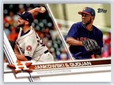 2017 Topps Update Jordan Jankowski Reymin Guduan Rookie Combos Astros RC #US297