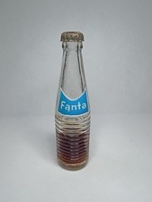 Vintage salesman sample miniature glass Fanta bottle