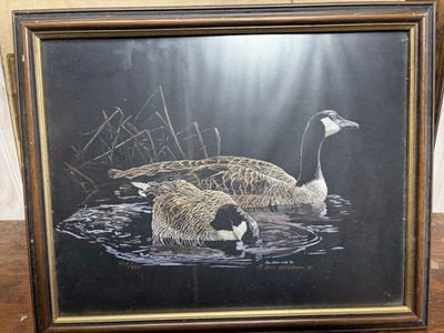 Ron Ukrainetz Fine Art  - Canada Geese - Signed, Framed & Matted