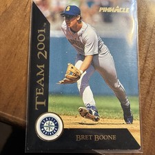 1993 Pinnacle Team 2001 #8 Bret Boone - BB Extra Jay Bell Select Card