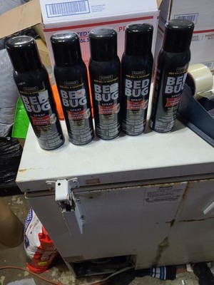 5 Pack Of Bed Bug Spray Egg Killer