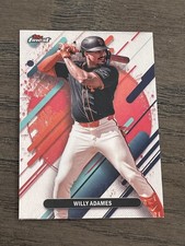 2025 Topps Finest Rare Willy Adams #257 San Francisco Giants