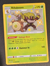 Pokemon Shining Fates Rillaboom Shiny Vault SV006/SV122 NM/M Condition