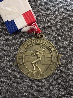 Arnold  Schwarzenegger Classic 5K unused Finishers Medal 2020