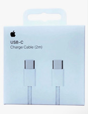 Apple USB-C to USB-C Charge USB Cable 2 m White Braided