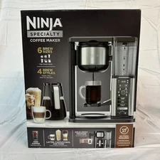 Ninja 10 Cup Drip Coffee Maker, Hot & Iced Coffee, Stainless, Glass Carafe