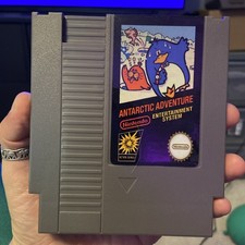 Antarctic Adventure Kekkyoku Nankyoku Game Nintendo NES NTSC-U/C (US) 1990