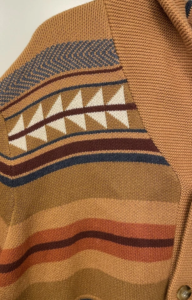 Pendleton Medicine Bow Cotton Men’s Cardigan Size XL. Awesome, 9.5/10 - Image 4 of 4