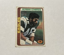 1978 Topps Herman Edwards Rookie Card RC #404 Philadelphia Eagles