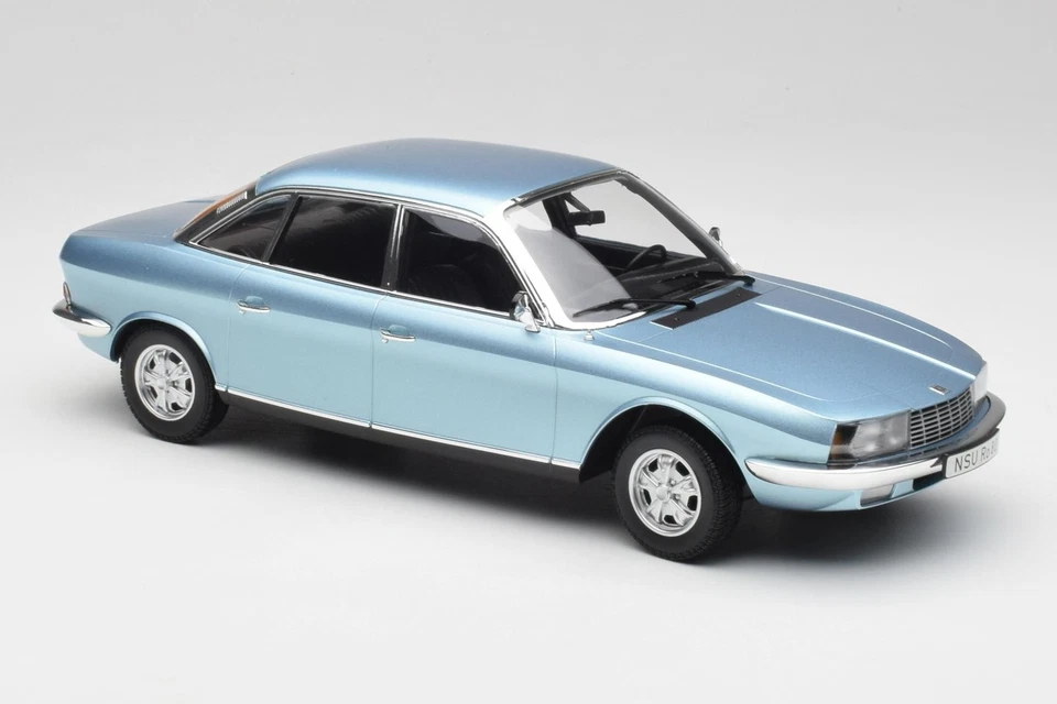 151015400 NSU Ro80 Blue Metallic Minichamps 1/18 - Immagine 4 di 4