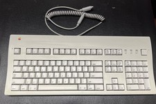 Vintage Apple Extended Keyboard II M3501 ADB Mechanical Cream Alps Switches