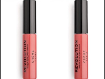 Revolution Beauty London, Creme Lip, Excess 138, 6ml 2er Pack