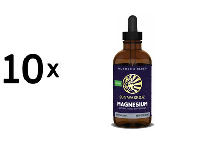 10 x Sunwarrior Magnesium Liquid (118ml) (152,53 EUR/L)