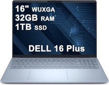 Dell 16 Plus DB16250 16" 1920x1200 Touch Ultra 9 288V 32GB 1TB SSD Win11Home