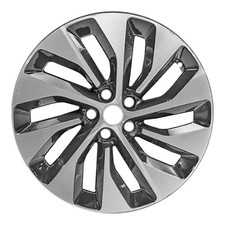 Used Machined And Painted Gloss Black Rear Aluminum Wheel 21 X 9.5 Used Machined And Painted Gloss Black Rear Aluminum Wheel 21 X 9.5