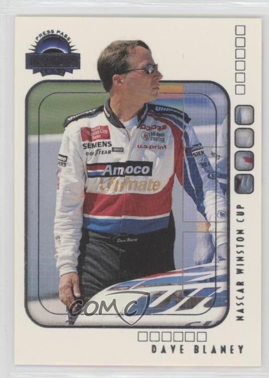 2002 Press Pass Eclipse Dave Blaney #19 0s5