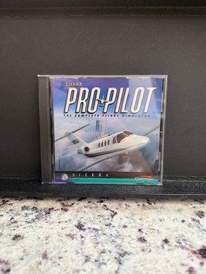 Pro-Pilot The Complete Flight Simulator PC Video Game Sierra Dynamix