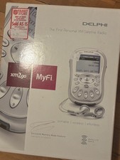 Portable Radio Receiver Delphi MyFi XM2Go XM Satellite open box