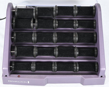 Remington H-9096 20 Ceramic Hot Rollers Hair Curlers 8 Med 12 Large No Clips
