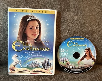 Ella Enchanted DVD Widescreen Rated PG 96 Minutes Starring Anne Hathaway