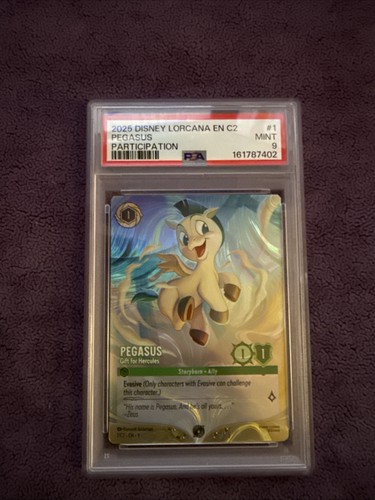 Pegasus - Gift for Hercules graded PSA 9 for sale on eBay