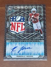 2021 Panini Obsidian Rondale Moore Rookie Patch Auto NFL SHIELD True RPA 1/1 RC