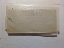 APC W7182 50 Large used glassines 6 3/4x4 1/2 some larger