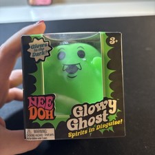 2026-NeeDoh GLOWY GHOST Costumed Glow-in-the-Dark Squishy Squeeze Toy RANDOM