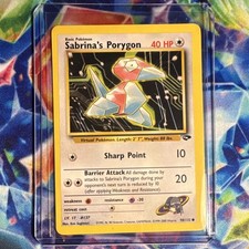 Wizards of the Coast Pokémon TCG Sabrina's Porygon 98/132 Gym Challenge EN 2000 on eBay