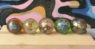Vintage Pokemon Marbles x5 Venusaur Doduo Arcanine Tentacruel Pidgeotto ToyBiz