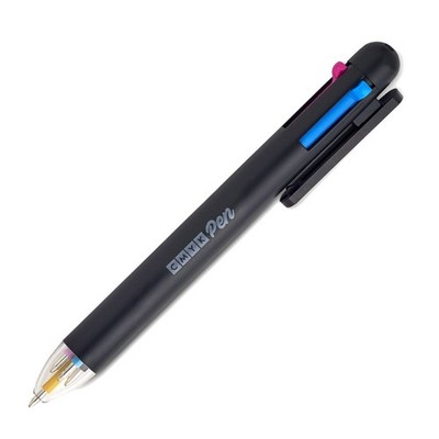 CMYK Pen - Pens Multicolour - 4 in 1 Pen - Coloured Biro Pens - Ballpoint Pen...