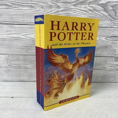 Harry Potter and the Order Of The Phoenix- 1st First Edition Paperback PT