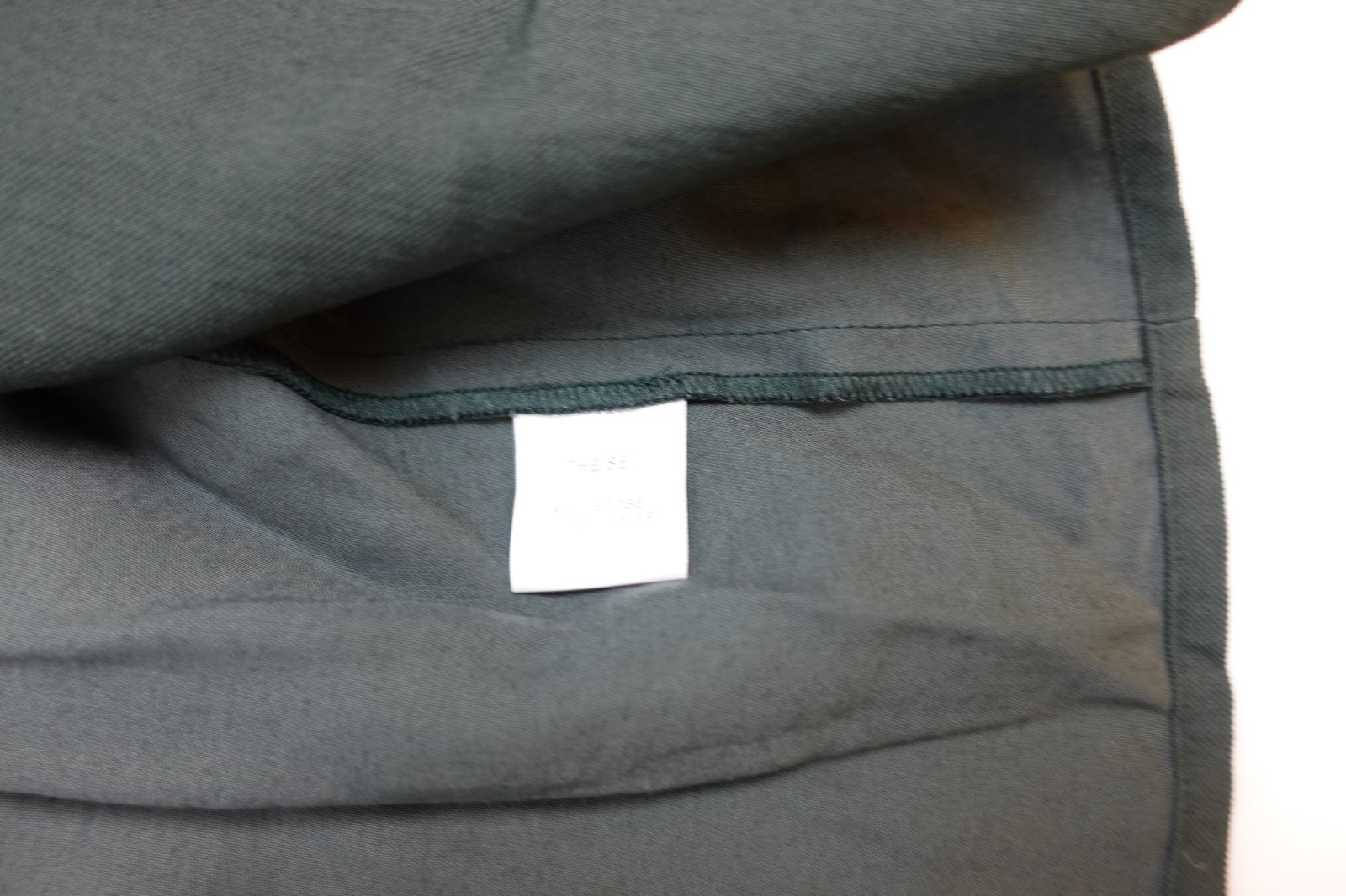 Th SEI Womens Snap Button Blazer Jacket Green Siz… - image 13