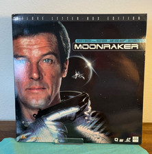 Moonraker 007 James Bond Laserdisc THX Dolby Deluxe Letter Box Ed RARE