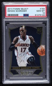 2013-14 Panini Select Dennis Schroder #164 PSA 10 GEM MT Rookie RC