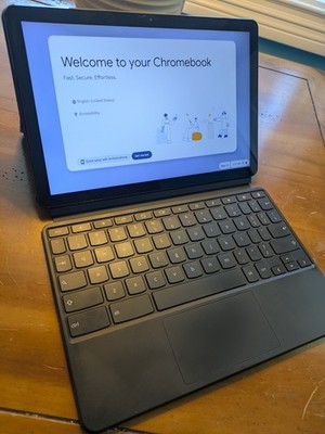 Lenovo Chromebook Duet 2-in-1 detachable tablet laptop CT-X636F
