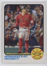 2022 Topps Heritage Enrique Hernandez Kike Hernandez #201 0q0m