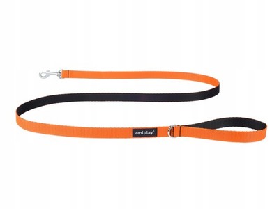 Twist Dog Leash L 150cm Orange for Medium-Sized Dogs - Durable