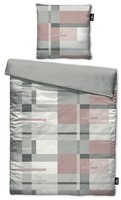 BettwäSche Sansibar Satin Bl 155X220 Cm Rosa Bettbezug Bettzeug
