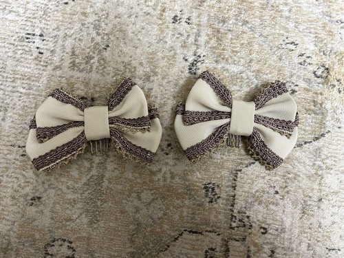 Angelicpretty Royal Blade Ribbon Comb Set