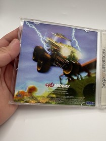 4 Wheel Thunder Sega Dreamcast Complete W/ Manual - Tested CIB CLEAN Disc