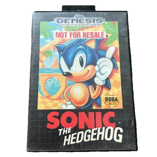 New ListingSonic the Hedgehog (Sega Genesis, 1991) Video Games Tested Working Complete CIB
