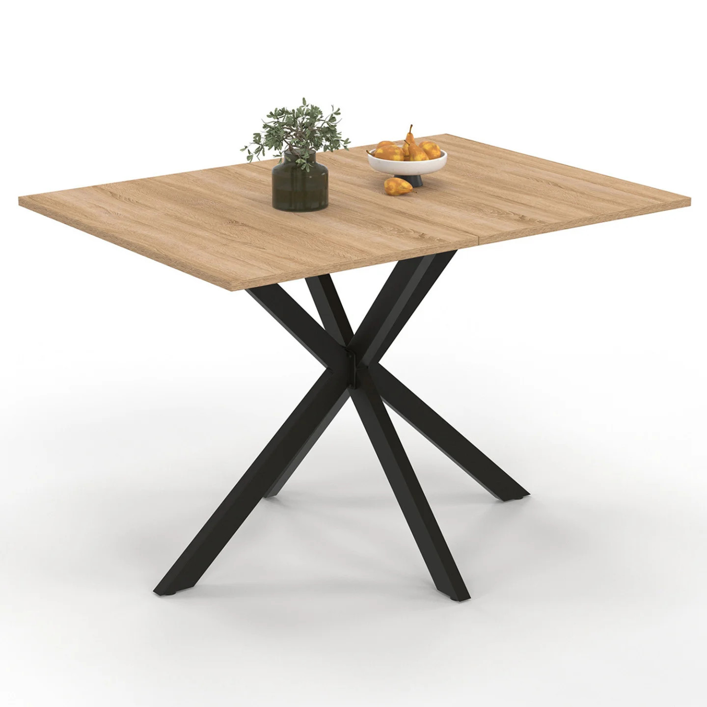 Table à manger gain de place ALIX 6 personnes pour optimiser votre salle à manger