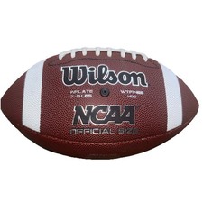 Wilson NCAA MVP Elite Oficjalny rozmiar Piłka nożna WTF1465 Skóra kompozytowa Brązowa